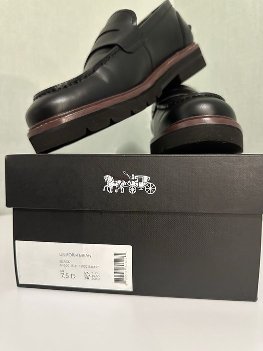 COACH оригінал. Чоловічі лофери 40, 41 р.