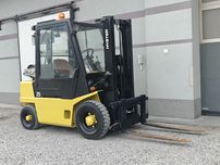 Wózek Hyster H1250Xl 2.5T Diesel Wolny Skok Kabina Opony Pompowane