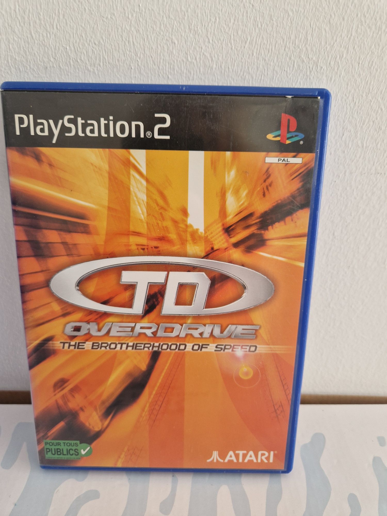 TD overdrive over drive ps2 PlayStation 2