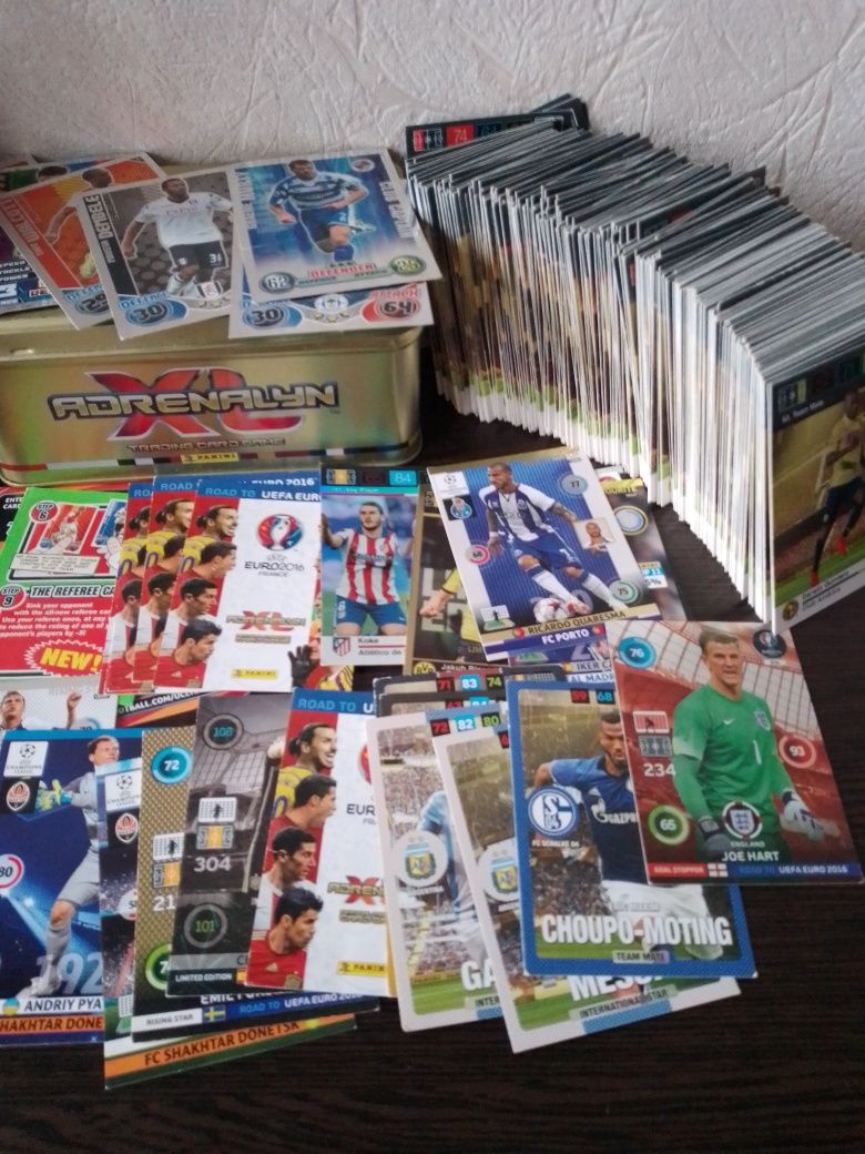 Карточки Match Attax Panini футбол.