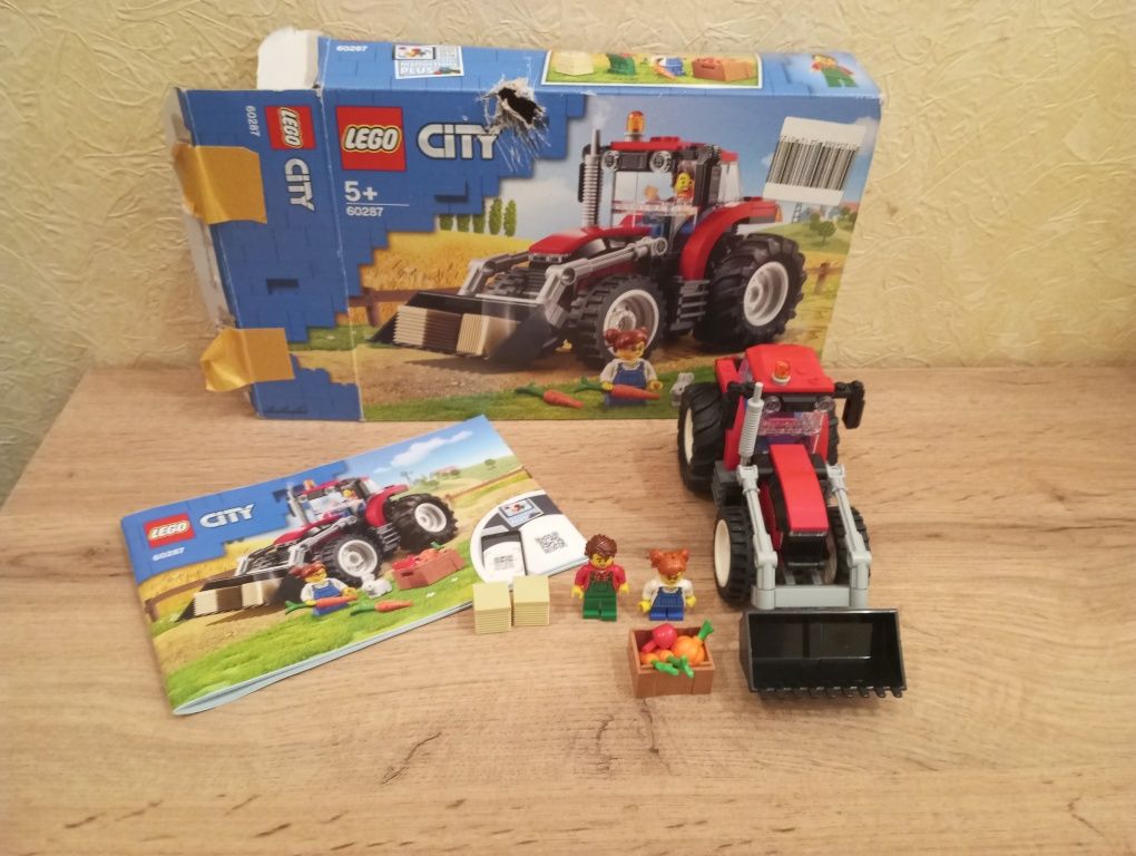 Конструктор Lego city трактор 60287
