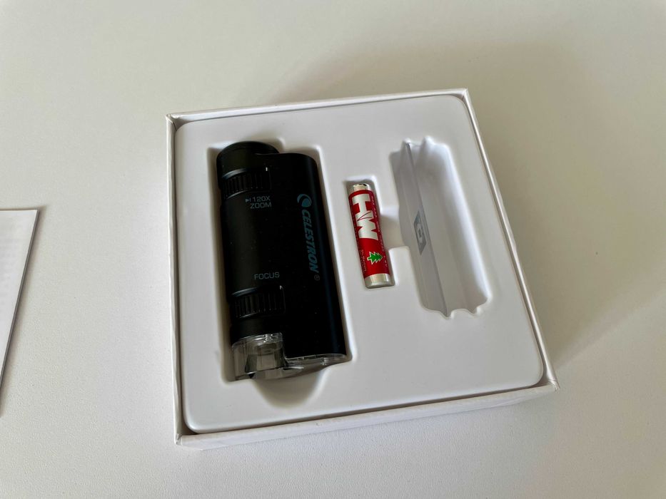 Кишеньковий мікроскоп Xiaomi Celestron 60-120x (SCXJ-001) Black