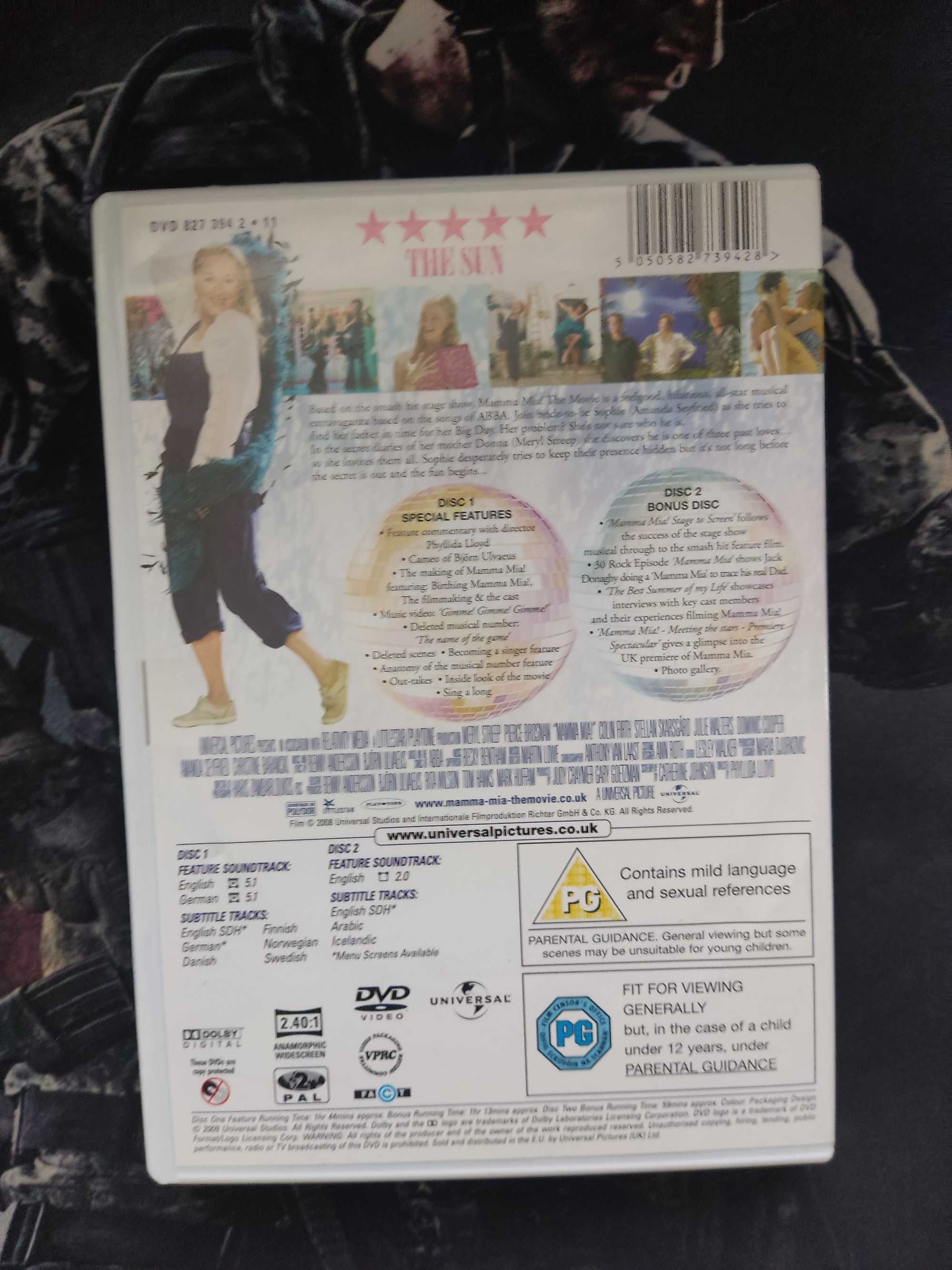 Mamma Mia! DVD-Video EN