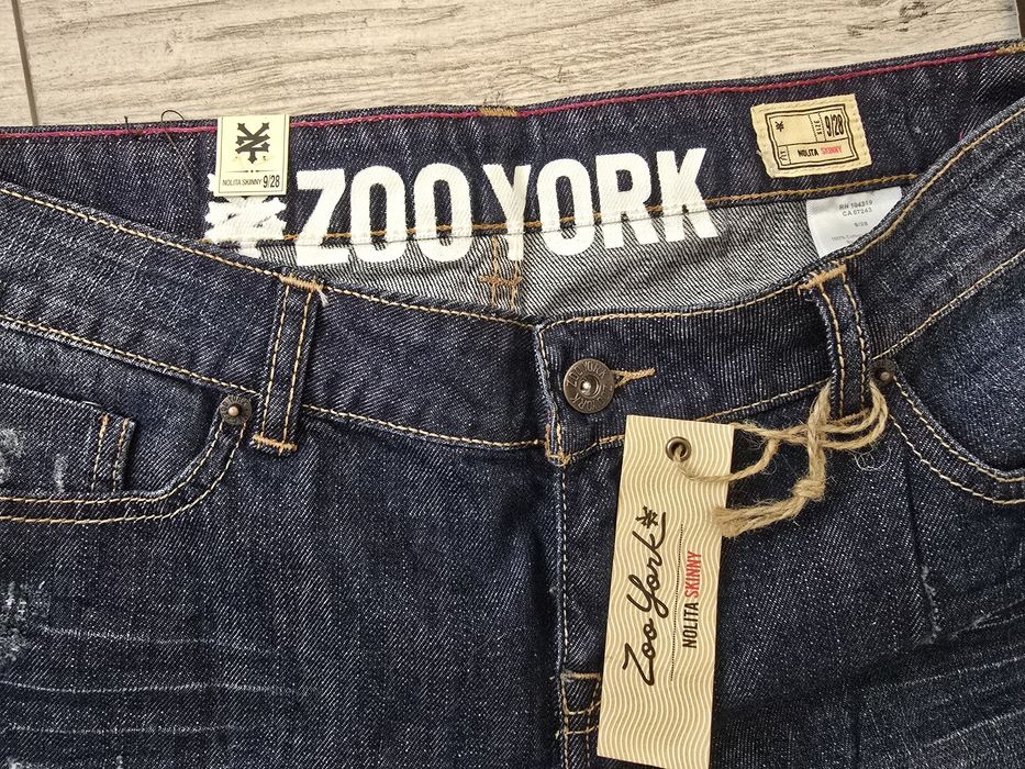 Jeansy spodnie Zoo York Nolita M skate deskorolka skateboarding