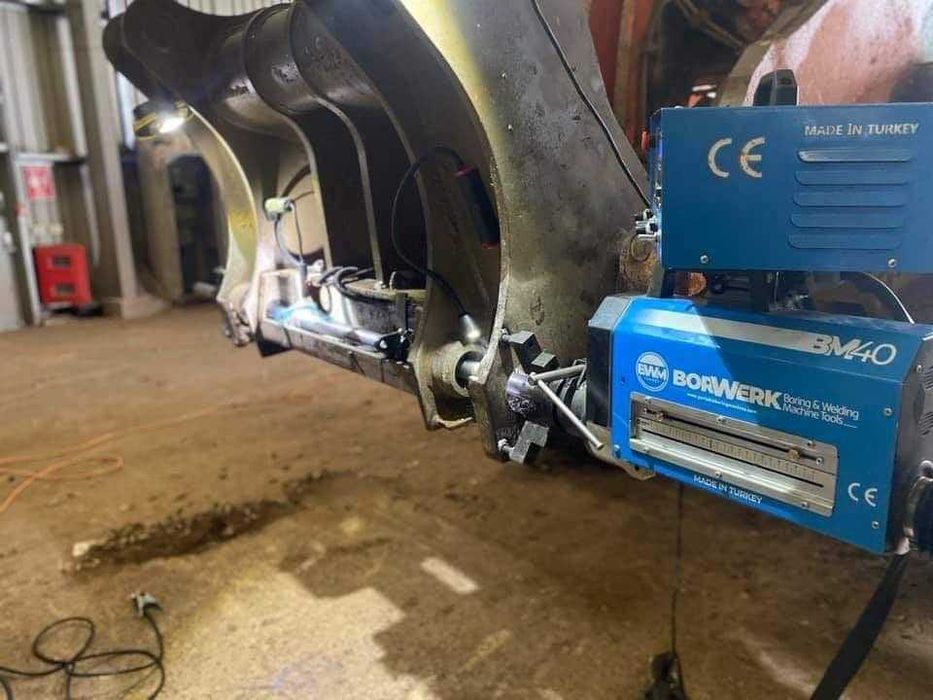 Tulejowanie, regeneracja otworów, naprawa maszyn budowlanych