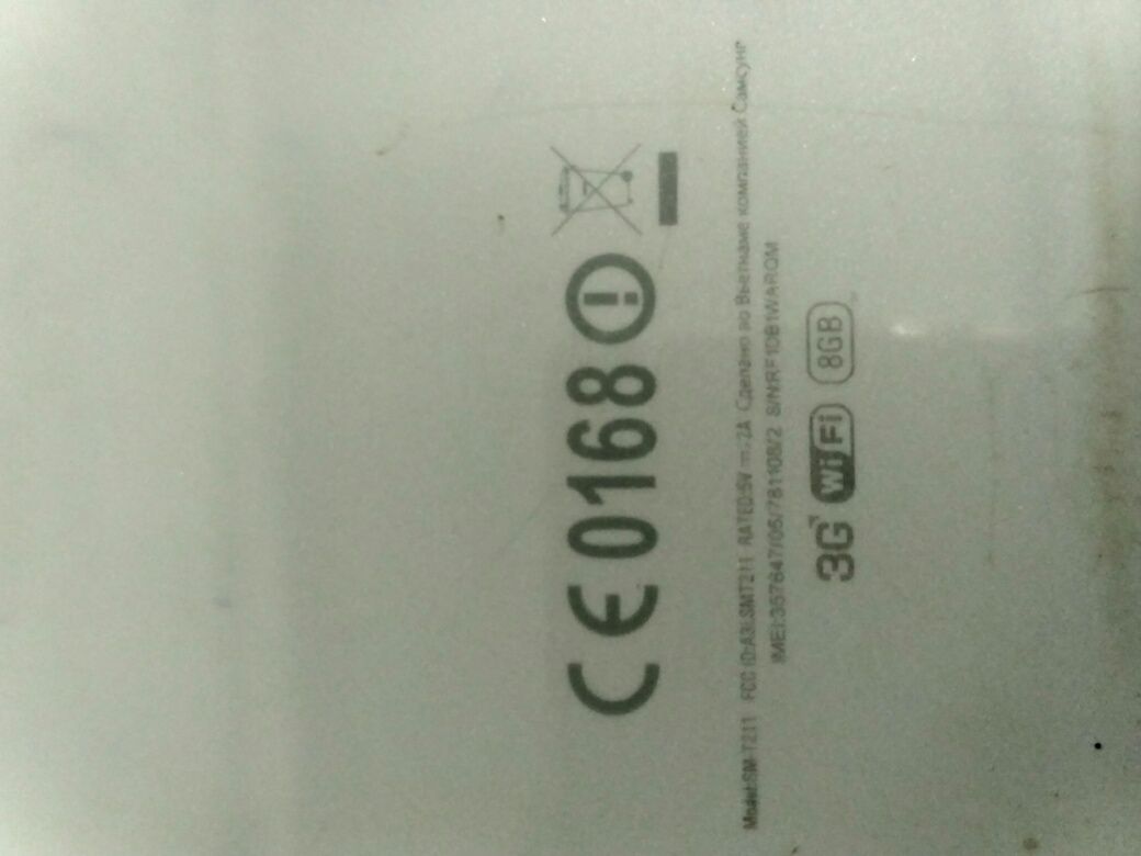 Планшет Samsung galaxy tab 3  7" 8Gb