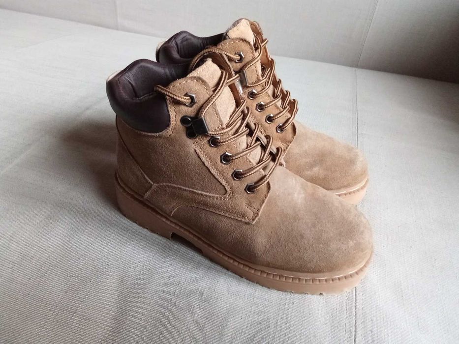 Oryginal Walkman Shoes buty zimowe ocieplane skóra naturalna r. 36