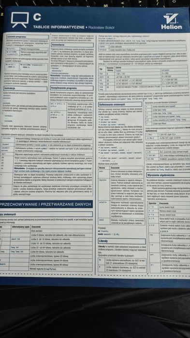 Tablice informatyczne język C