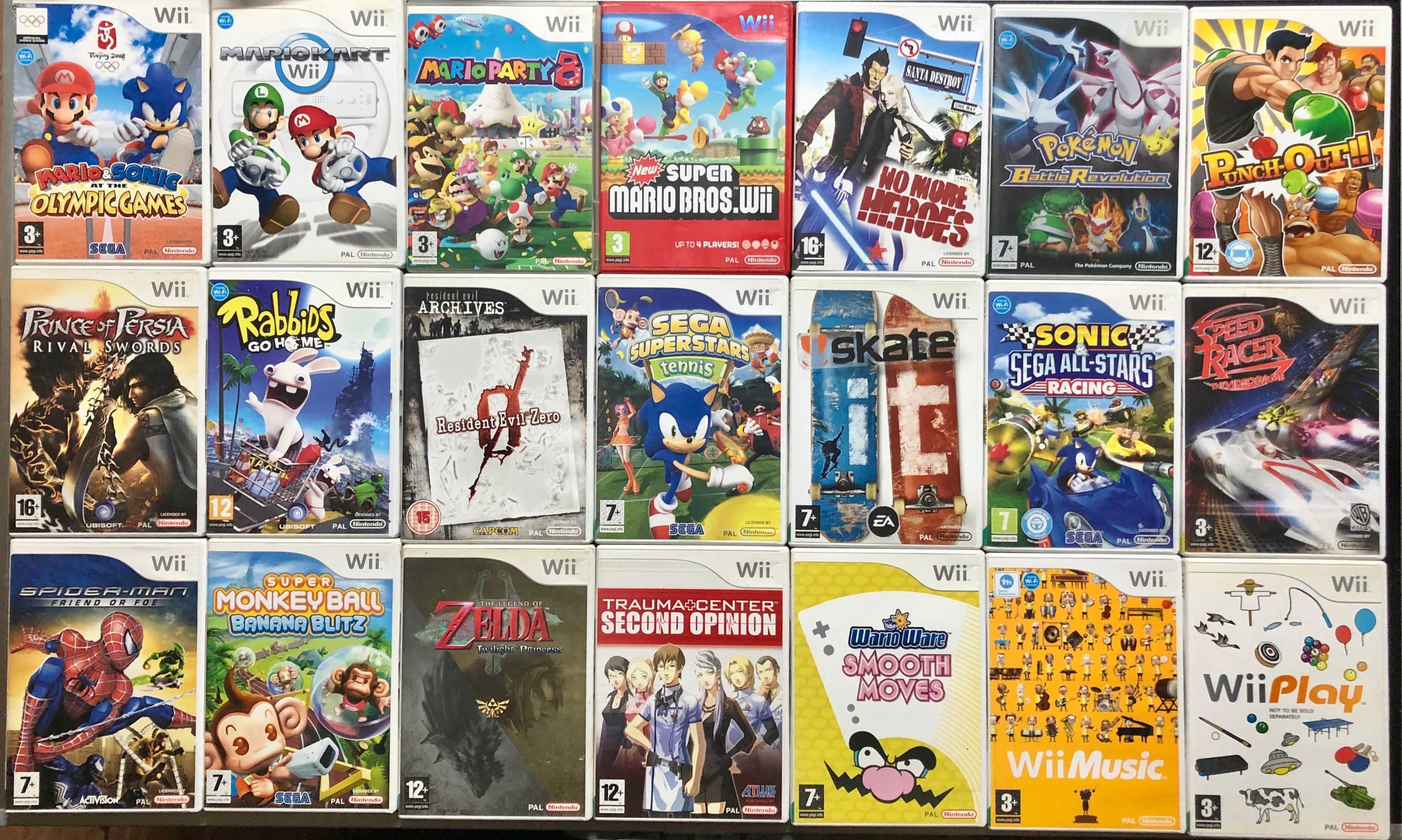 JOGOS Nintendo Wii  || Portes Grátis || (venda à unidade)