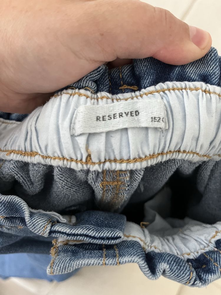 Утепленные  плотные джинсы Reserved, баги, скейтери
