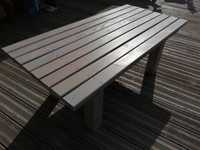 Stolik stół ława na taras ogród modrzewiowa drewniana