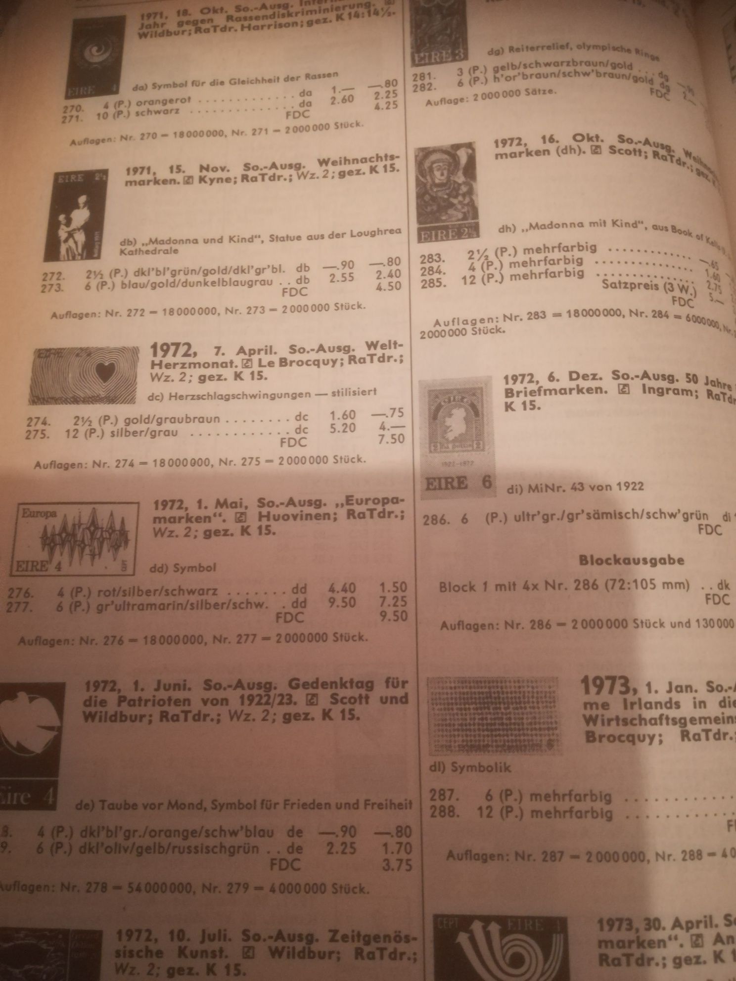 Katalog europa west 1980