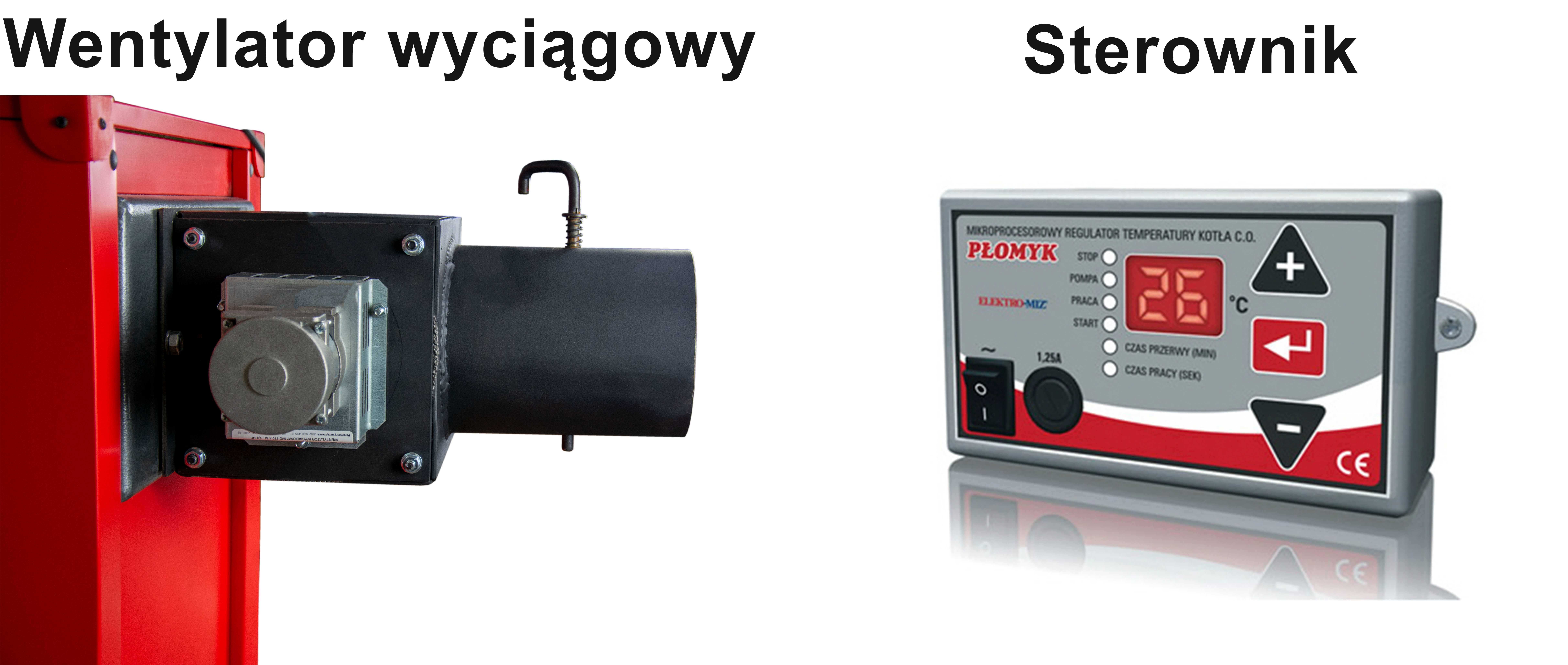 KOCIOŁ na DREWNO / WĘGIEL / CHRUST - piec, kotły 5 KLASA Unieko 11kw