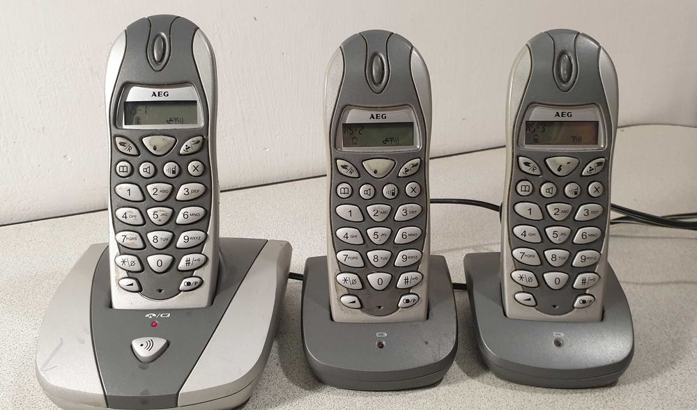 Радіотелефони 1-3 трубки AEG Philips