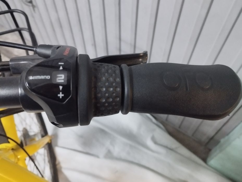 Bicicleta com cesto