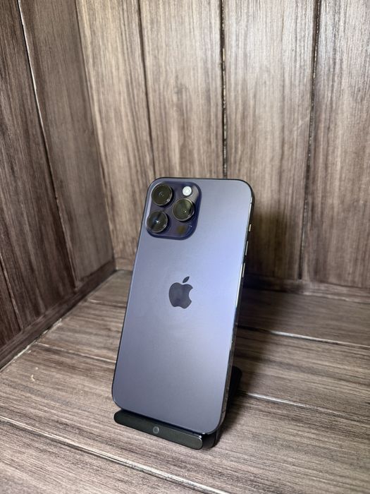 IPhone 14 pro max Purple 256 gb!!! 3 США!! NEVERLOCK Батарея 100%