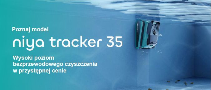 Bezprzewodowy odkurzacz do basenów Niya Tracker 35 Maytronics