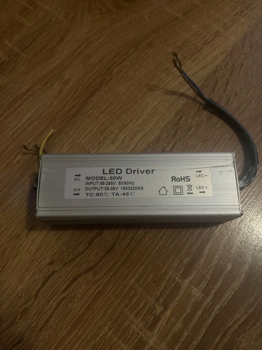 LED Driver 50w 25-36v