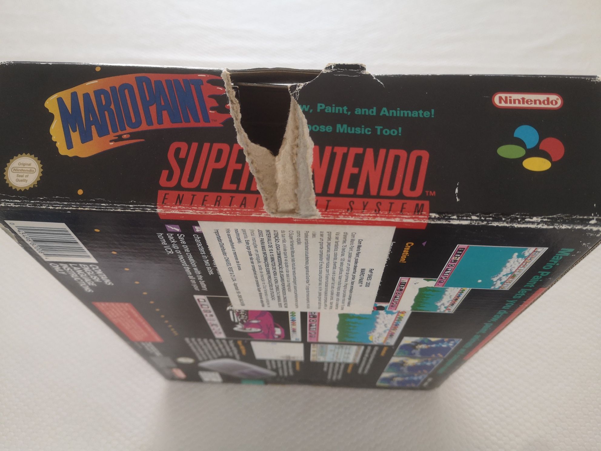 Mario Paint Super Nintendo NES