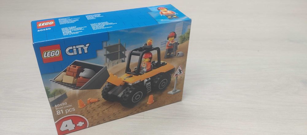 Lego city 60450 Żółta ładowarka kołowa nowe