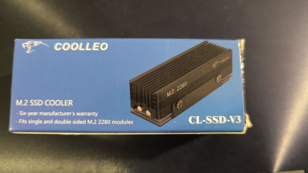 Cooler para SSD novo