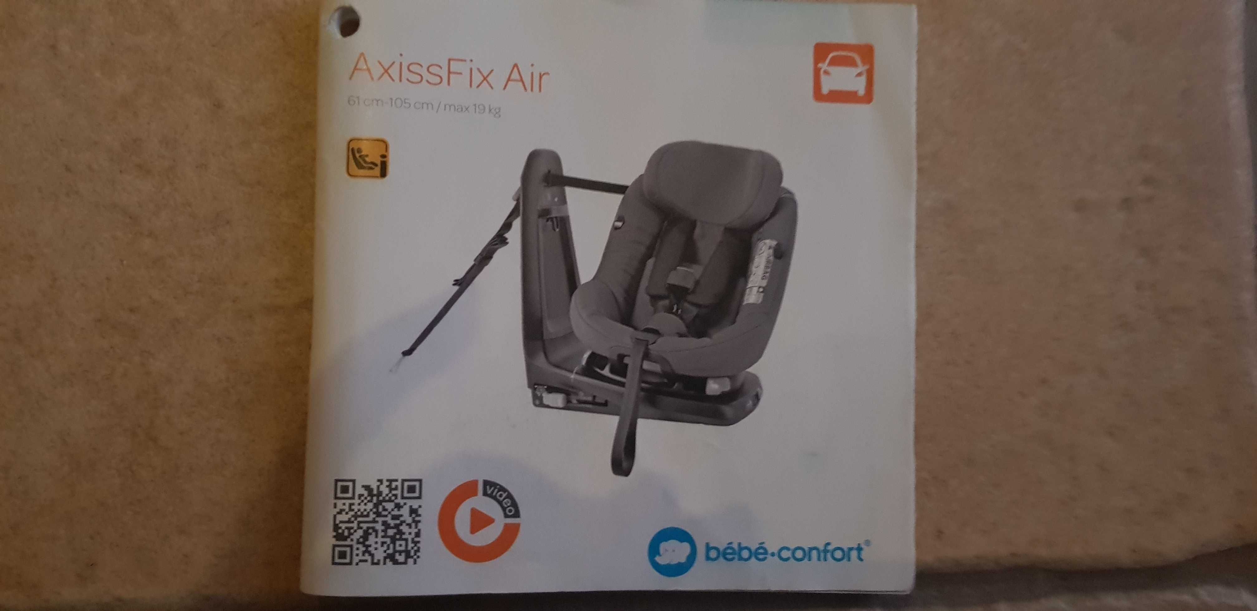 Cadeira auto Axiss fix air- novo preço!