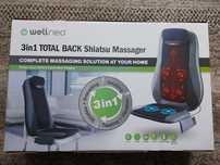 Wellneo mata masująca Shiatsu Massager 3in1