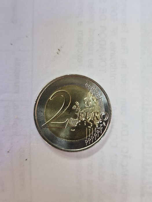 Moeda de 2€ comemorativa Travessia do Atlântico Sul