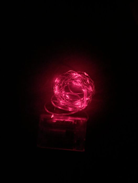 Drucik LED Czerwony Boże Narodzenie