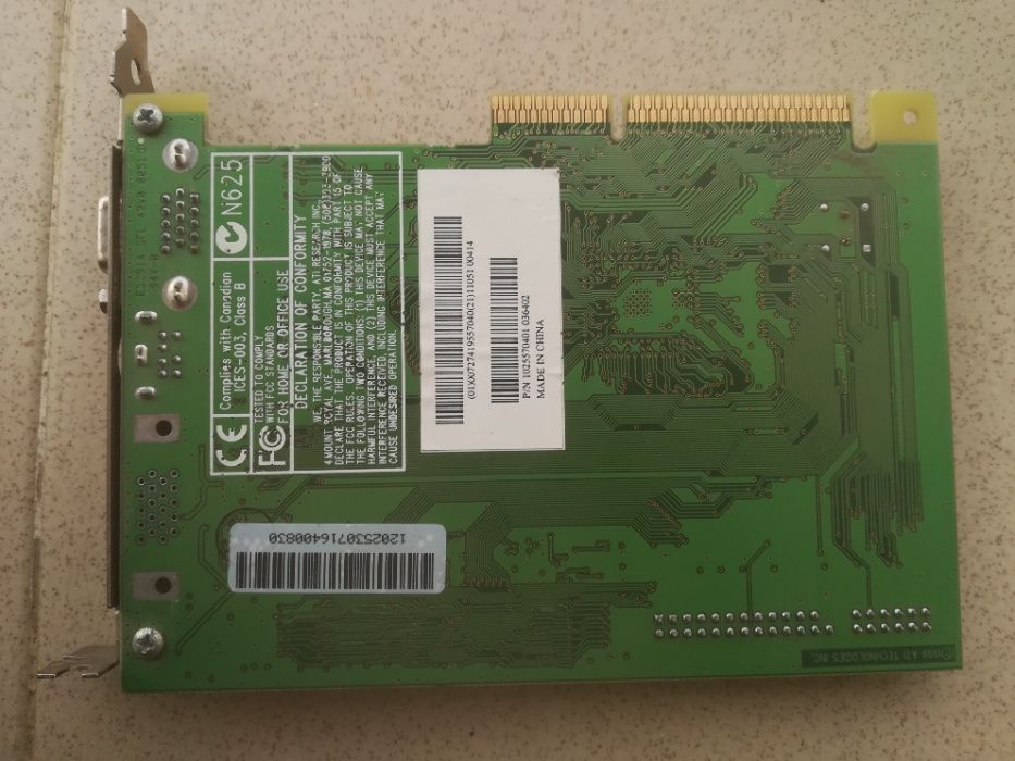 Placa retro - ATI Rage LT Pro - AGP