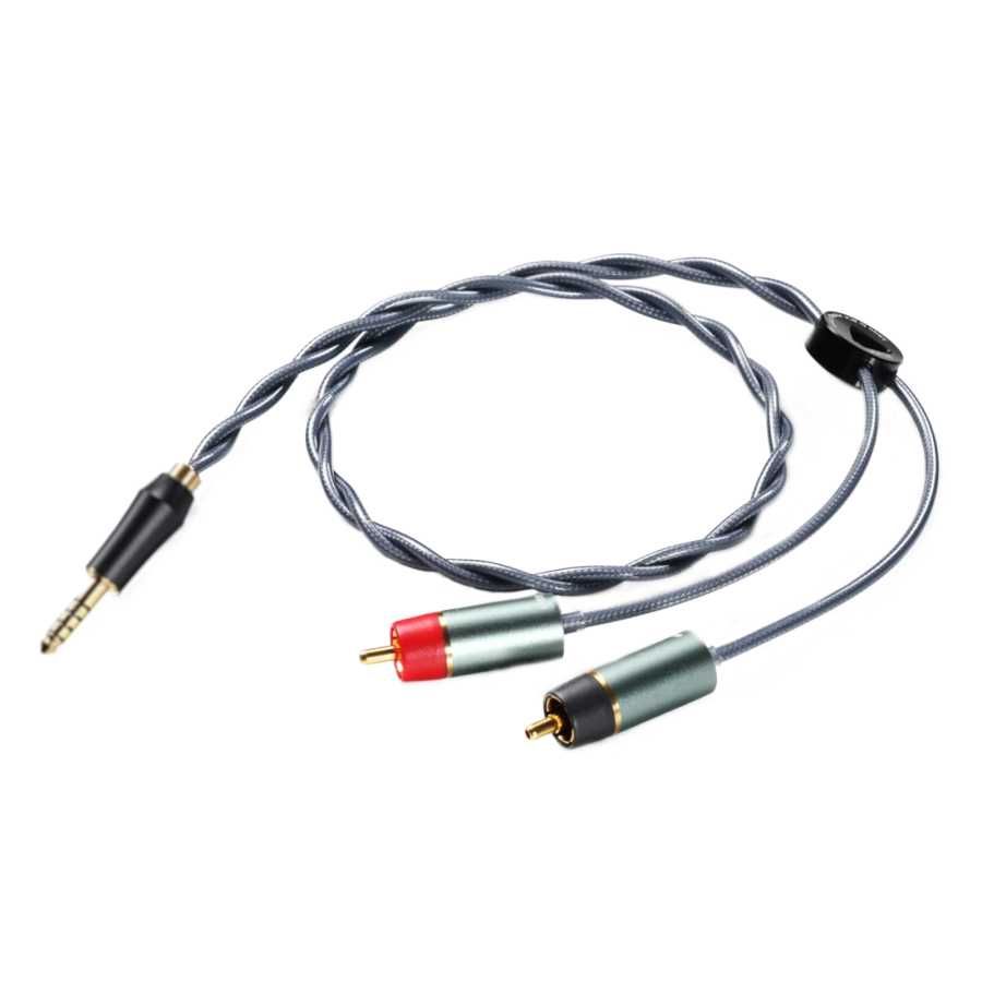 Кабель аналоговий ddHiFi RC40A. 4.4 мм / 2 RCA. Довжина: 60 см