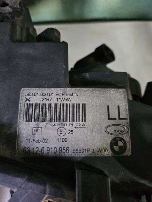 faróis bmw e46 2002