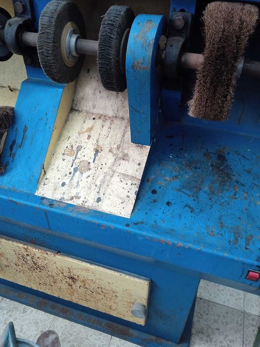 Conjunto máquinas de conserto de calçado