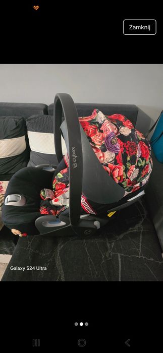 Fotelik cybex i otulacz