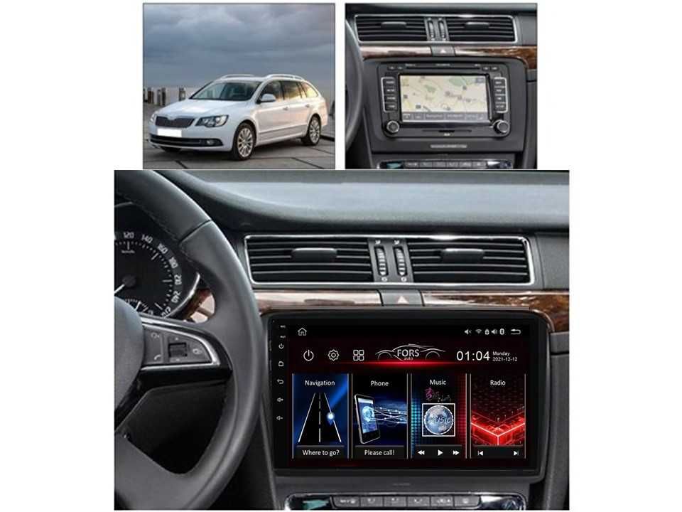 Radio samochodowe Android Skoda Superb 2 (10.1") 2008.-2015