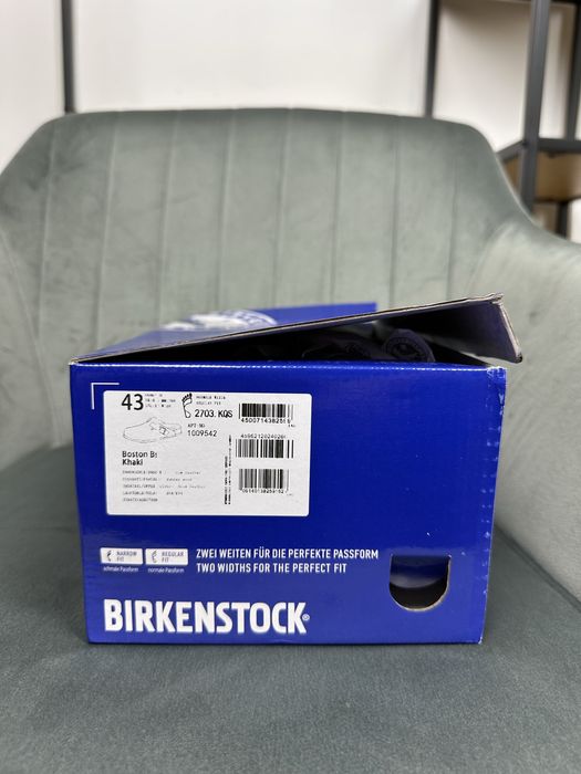 Birkenstock Boston Чоловічі капці Біркеншток Тапки Закриті Биркенсток