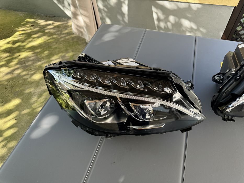 Mercedes C205 FULl LED ILS Lewy Prawy Reflektor Lewa Prawa A205 W205