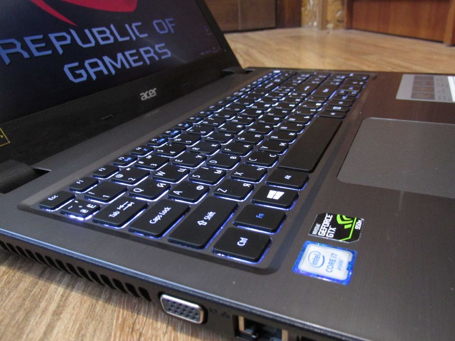 ІГРОВИЙ Новенький ТОП Ноутбук /+i7 8 ядр-3.7Ghz+Geforce GTX 4Gb+16Gb