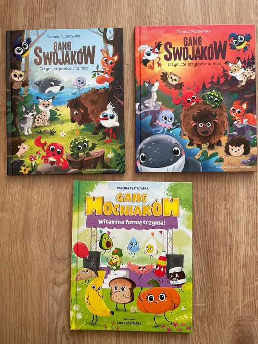 Gang Swojaków i Mocniaków nowe książki