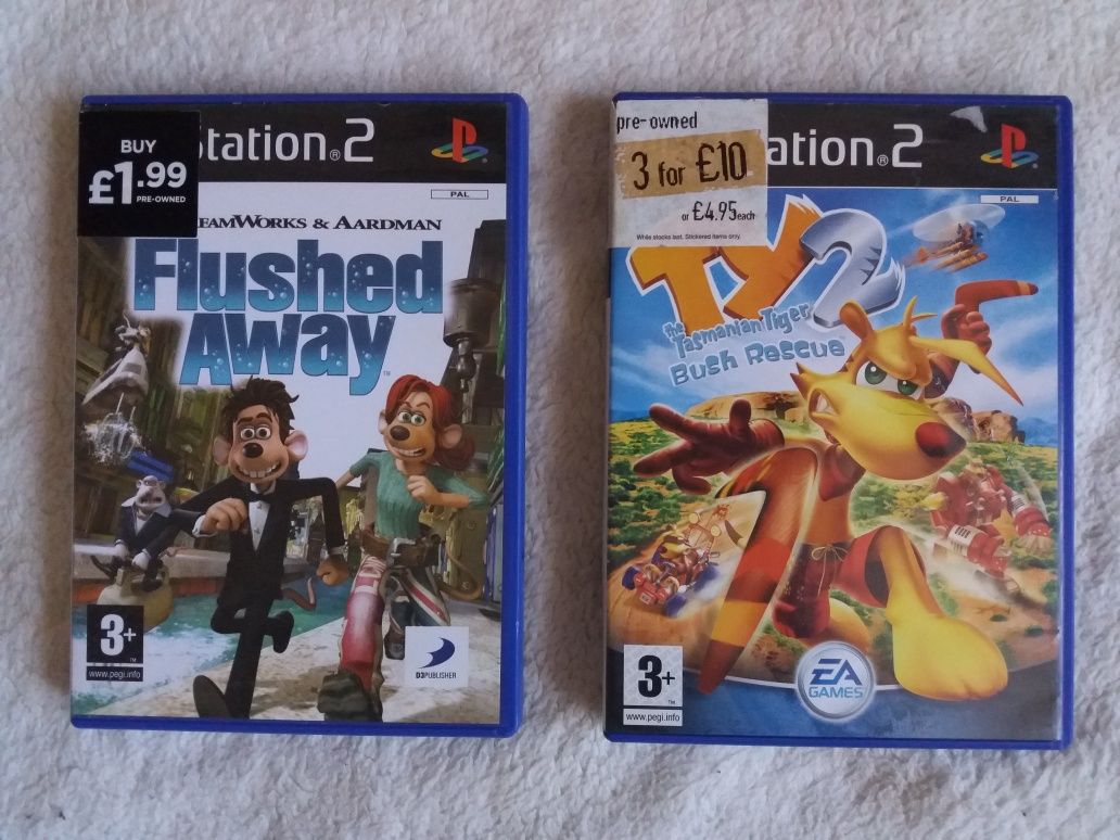 Flashed Away + Tasmanian Tiger - PS2