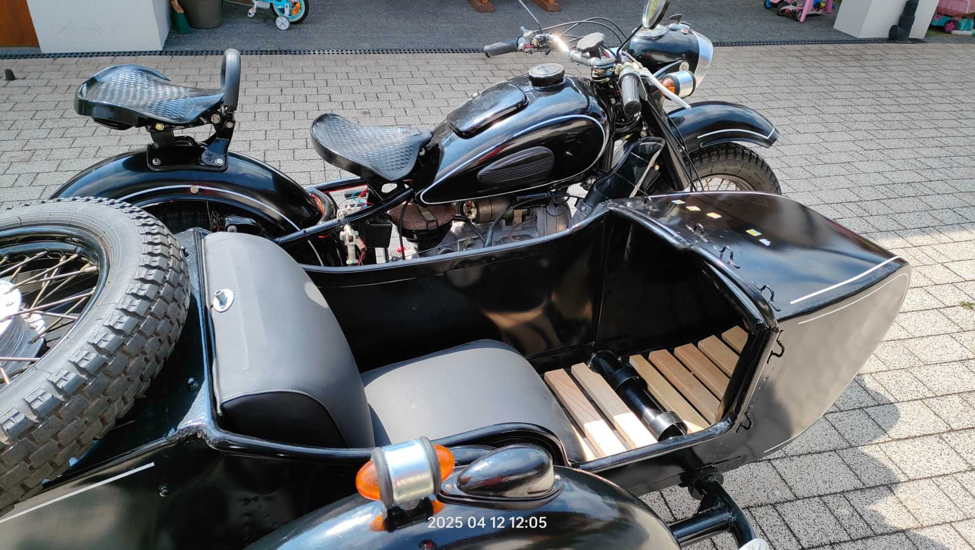Ural K-750 odrestaurowany, zarejestrowany w użytkowaniu