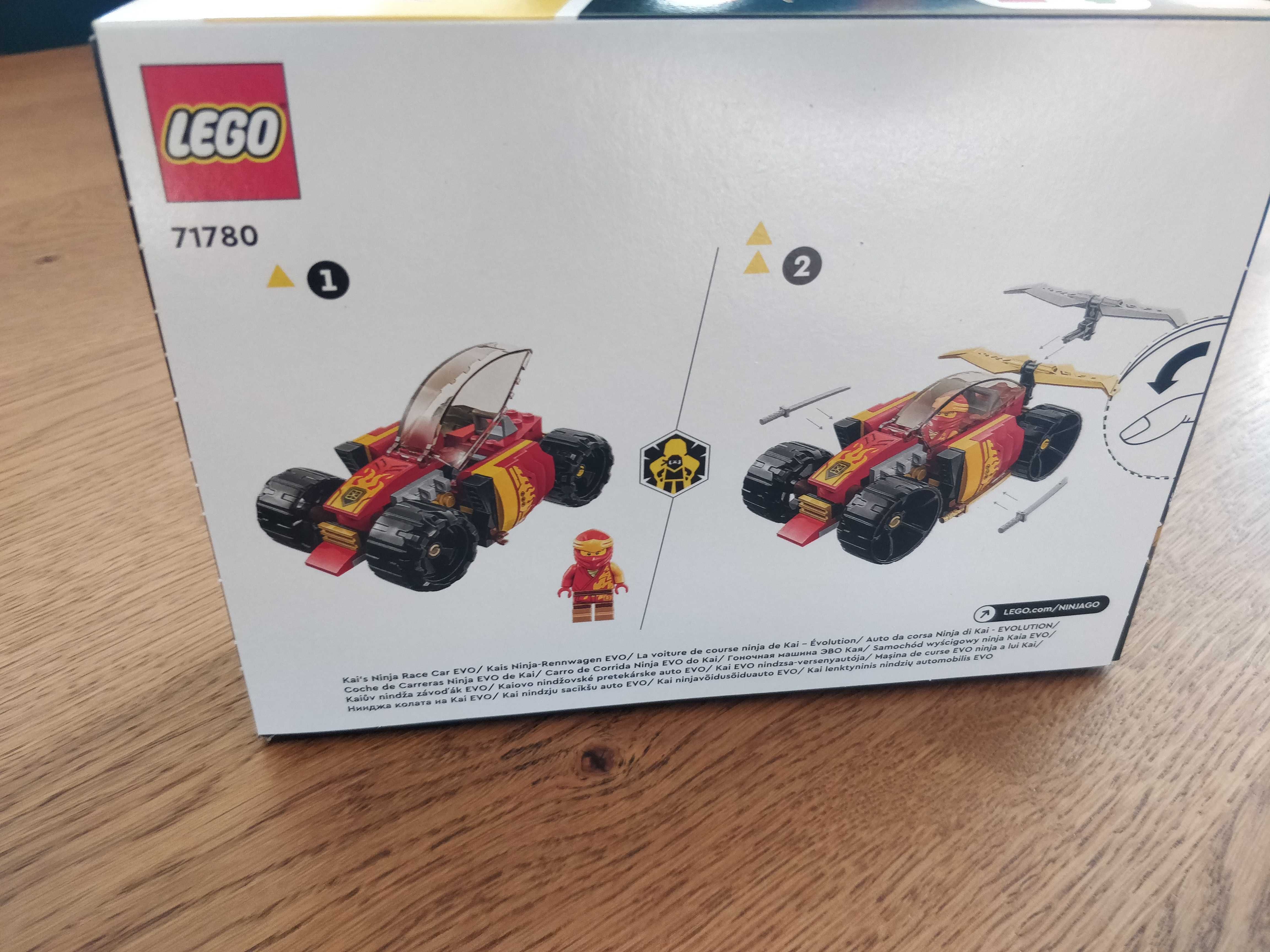 LEGO Ninjago Samochód wyścigowy ninja Kaia EVO 71780