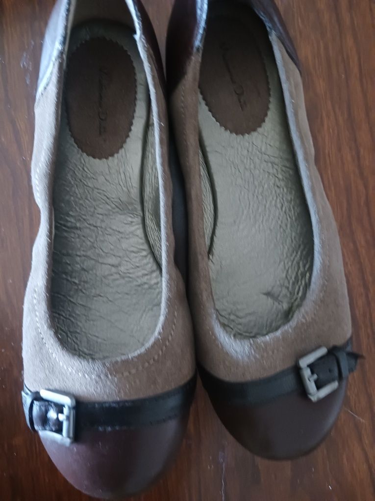 Sabrinas com fivelas, Massimo Dutti, tamanho 35