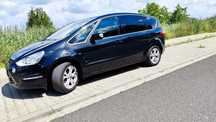 Ford S-Max 2014 r. PL 1,6 Ecoboost, 145 000, 7os, hak, Convers+