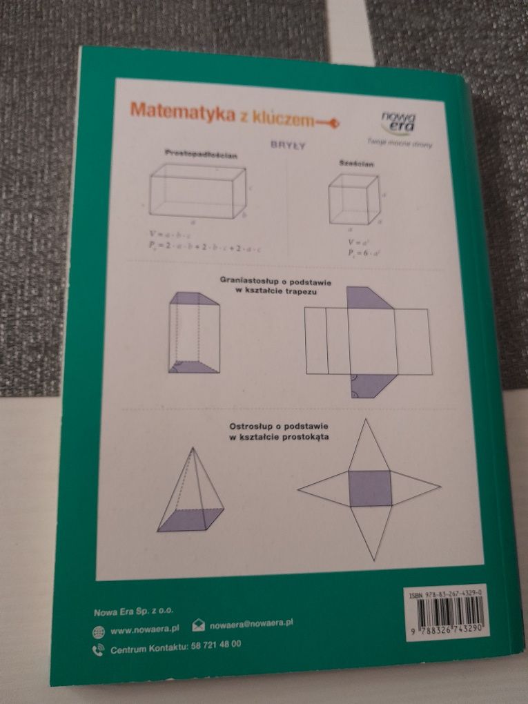 Matematyka klasa 6 cz. 1 i 2  Podręcznik do matematyki z kluczem