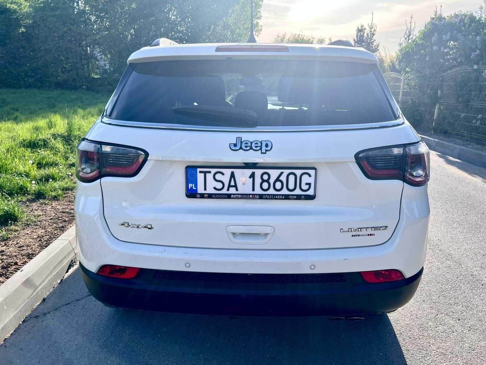 Piękny Jeep Compass 2.0 Diesel 170KM 4x4 FULL Opcja Automat/Radar