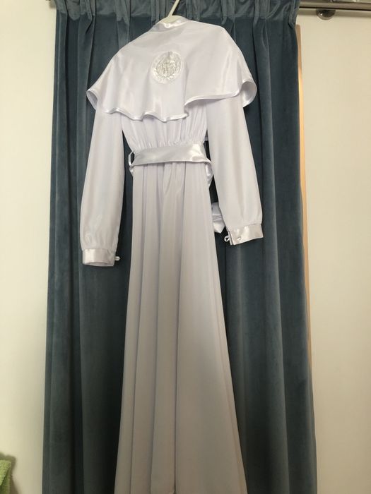 Alba sukienka komunijna r 128 pasek z kokarda