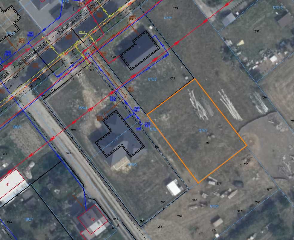 Działka rolno-osadnicza 1012 m² | Wola Rębkowska | MPZP | Media