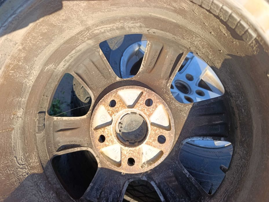 Koła VW T5 T6 FELGI ALUMINIOWE ALUSY 5x120 opony zima2023r. 215/65/16C