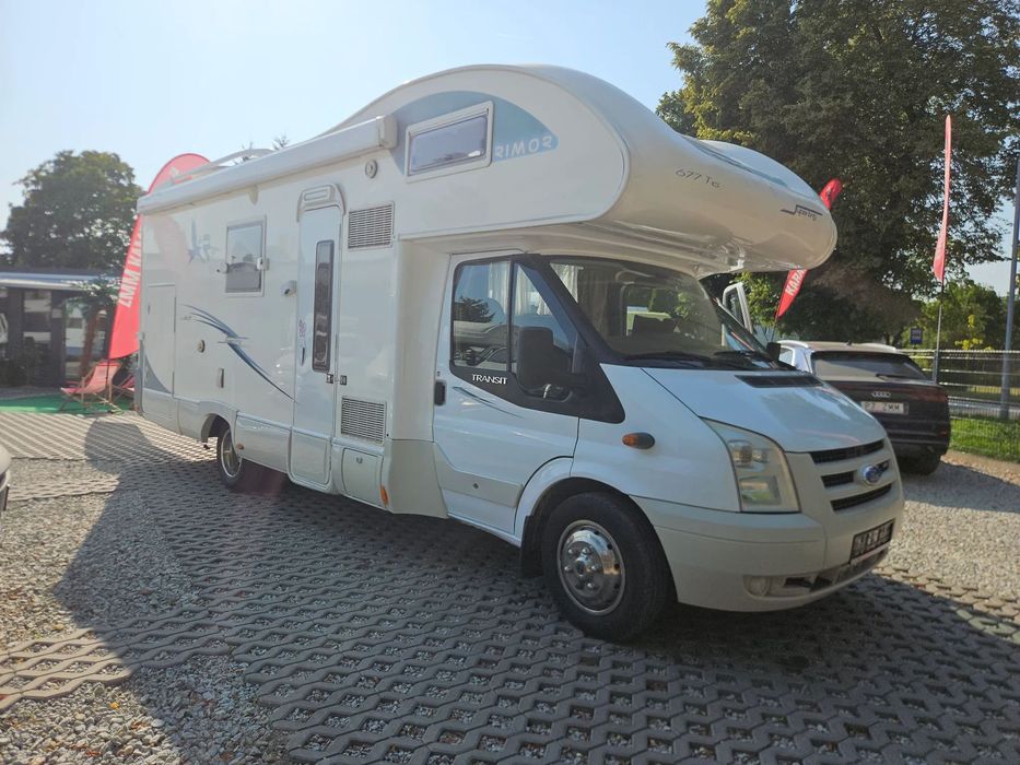 Rimor Transit Kamper 6 osobowy Garaz klima solary 2.4 tdci